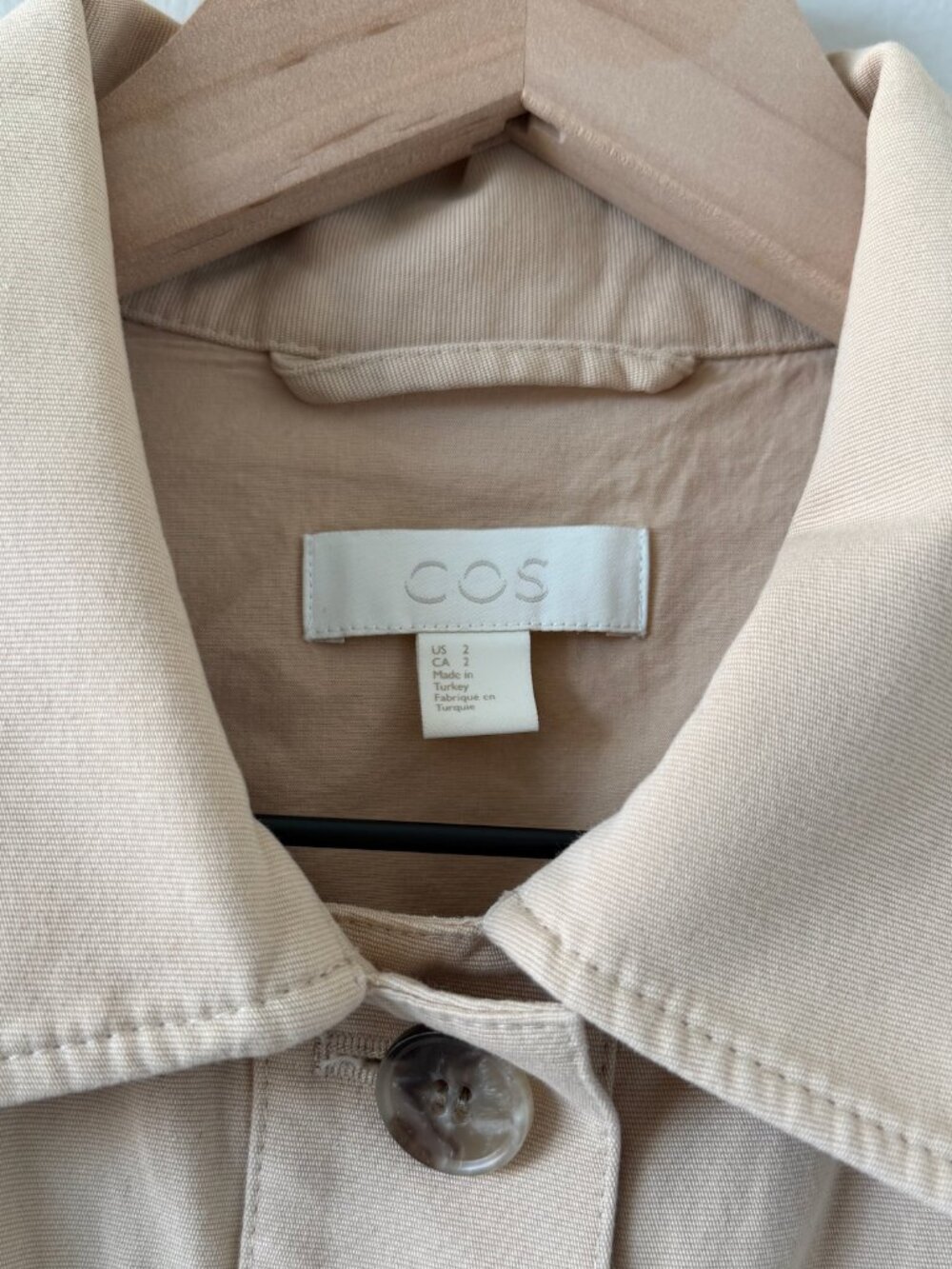 COS Button-Up Canvas Jacket - Picture 7 of 7